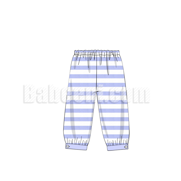 Baby blue small mini knit plain pants for boy- BT 49